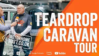 Tour the new Rogue teardrop caravan from Vagabond | The Caravan, Motorhome and Holiday Show