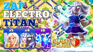 Lightning Strategy: TH15 Zap Electro Titan Smash Legend League Attacks! Clash of Clans