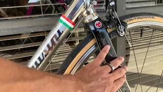 BIKE PROFILES video 2 of 2 Tommasini X-Fire Columbus XCR Stainless Steel - reaction video to viewers