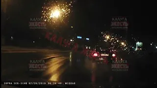 Жесткая аварии в Калуге на Зерновой