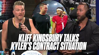 Kliff Kingsbury Talks Kyler Murray As A Leader & His Contract Situation | Pat McAfee Show