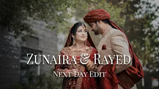 ZUNAIRA & RAYED Next Day Edit | Calgary Pakistani Wedding Video |
