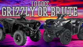 1000cc Yamaha Grizzly or Kawasaki Brute Force!