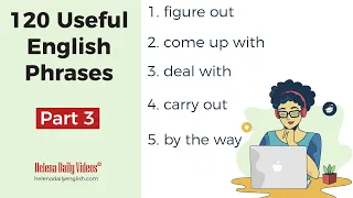 120 English Phrases for Everyday Life  Part 3| English Speaking Practice