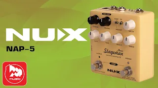 [Eng Sub] Nux NAP-5 Stageman Floor Preamp for acoustic instruments