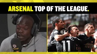Are Arsenal title contenders? Adebayo Akinfenwa is full of praise for Mikel Arteta's side.