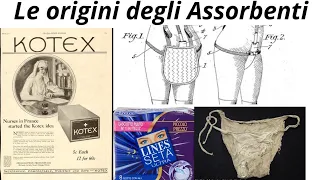 LE ORIGINI DEGLI ASSORBENTI IGIENICI🤔