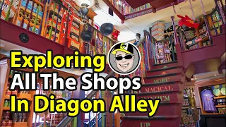 Exploring ALL Harry Potter Shops at Universal's Diagon Alley | Tour & Overview