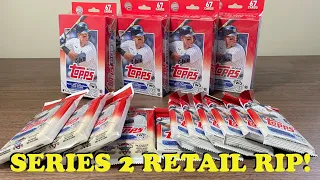 RIPPING SERIES 2 RETAIL! | 2023 Topps Series 2 Hanger Box and Fat Packs