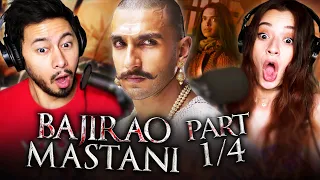 BAJIRAO MASTANI Movie Reaction Part 1/4! | Ranveer Singh | Deepika Padukone | Priyanka Chopra Jonas