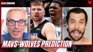 Mavericks-Timberwolves Prediction: Edwards best player in series vs. Luka Doncic | Cowherd + Timpf