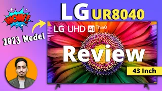 LG UR8040 Review || 43 Inch 4K Smart TV With WebOS || 2023