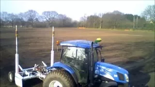 RWC2015 training pitch construction time lapse video