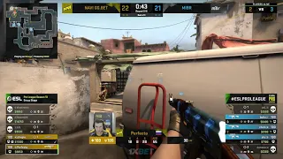 s1mple INSANE 4k with awp in OT vs. MIBR @mirage | ESL Pro League Season 13