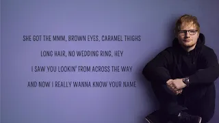 Ed Sheeran feat Camila Cabello,Cardi B-SOUTH OF THE BORDER(LYRICS)