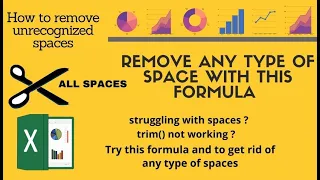 Remove ALL Unwanted Spaces in Excel