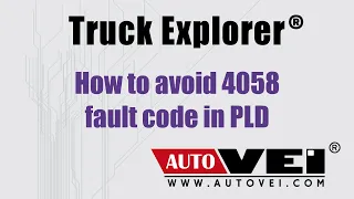 How to avoid 4058 fault code after rewriting MR (PLD)