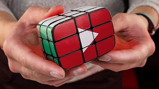 Making Rubik`s cube Youtube play button | 1,000,000 subscribers