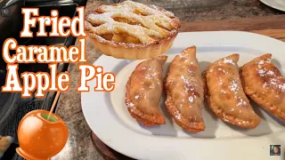How to make  Fried Caramel Apple Pie