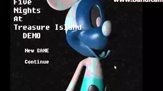 Five Nights at Treasure Island Menu Easter Egg