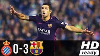 Espanyol vs Barcelona 0-3 All Goals Full HD Highlights 29/04/2017