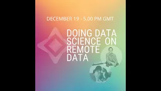 Demo: Doing Data Science on Remote Data