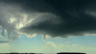 Funnel Clouds and Beautiful Supercell in central Indiana! June 25, 2023