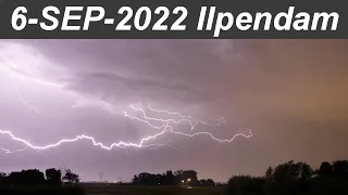 Big, bright and beautiful: lightning on September 6, 2022.