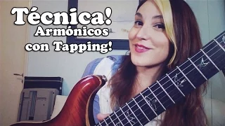 Armónicos con Tapping