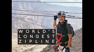 World's Longest Zipline | Jebel Jais | Ras Al Khaima | UAE