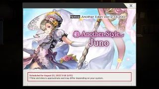 Another Eden Global 2.13.200 Another Style Juno (AS Yipha)! TRUE Manifests For Laclair & Gariyu!