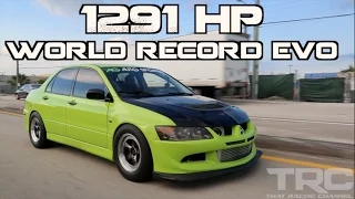 Mitsubishi Evo World Record 1291HP - "The Family Sedan"