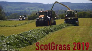 ScotGrass 2019.580 HP Krone big X.forage harvester/ JCB Fasrtrac. 4K