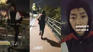 181023 야밤에 운동하는 박재범ㅋㅋㅋㅋㅋㅋㅋㅋ