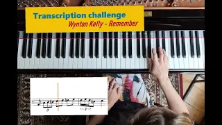 Transcription challenge : Wynton Kelly solo, Remember (Hank Mobley, Soul Station)