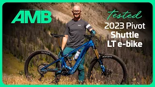 TESTED: Pivot Shuttle LT e-bike - this electric Firebird absolutely rips!