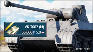 New VK 3002(M) - The Panther Prototype in War Thunder!!! Dev Server