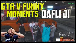 Gta V Funny Moments Ft. Dafli Ji | Shreeman legend live | Garuda Merp | Shreeman legend Gta V