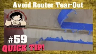 3 Ways to keep your router from ruining your day (avoiding tear-out)