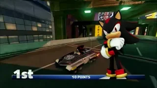 Sonic & All-Stars Racing Transformed (PS3) Shadow in Emerald Cup (Expert)