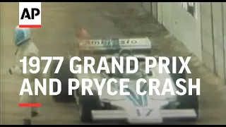 SYND 5 3 77 HIGHLIGHTS OF 1977 GRAND PRIX AND PRYCE CRASH