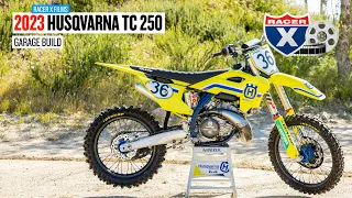 2023 Husqvarna TC 250 Two-Stroke Project Bike Garage Build