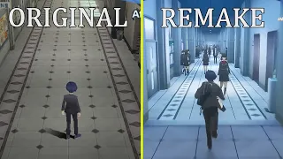 Persona 3 Remake vs Original Early Graphics Comparison