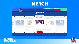 Sonic 30th Anniversary Merch