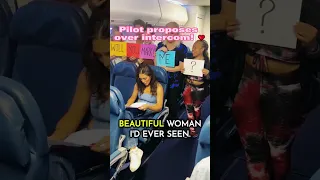 #Pilot #proposes over #intercom! ❤️#Marriage #proposal #SoSweet #SoTouching #SoInspiring