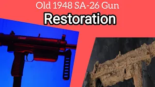 😱Incredible Old 1948 SA-26 Gun Restoration_4k #restoration #respect #restore #ytviral
