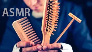 ASMR Wood Tapping & Scratching for SLEEP 💤FRENCH Whispering