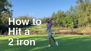 How to hit a 2 iron