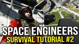 Space Engineers -  Your First Vehicle (Survival Tutorial) #2