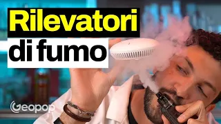 Le sigarette elettroniche attivano i rilevatori di fumo? La spiegazione con un esperimento